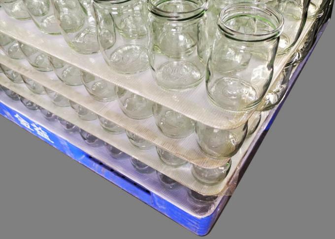 Πλαστικά φύλλα σειρών της πλαστικής συσκευασίας για Palletizing τα εμπορευματοκιβώτια γυαλιού